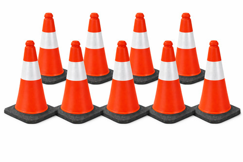 9er set verkehrskegel 51cm - 9er,