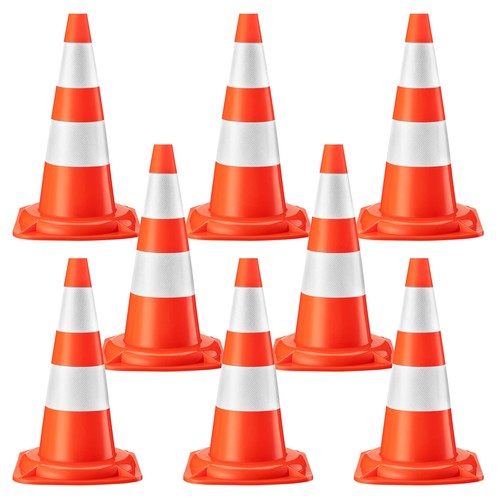 Wiltec verkehrskegel 50cm - wiltec, 8st