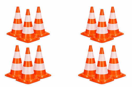 12er set verkehrskegel - 12er,
