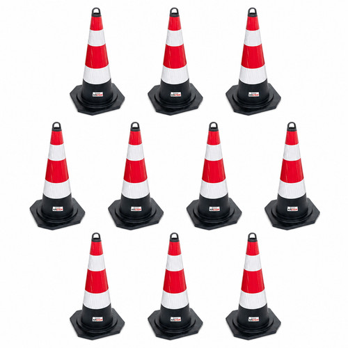 10x warnkegel warnleitkegel - warnkegel,