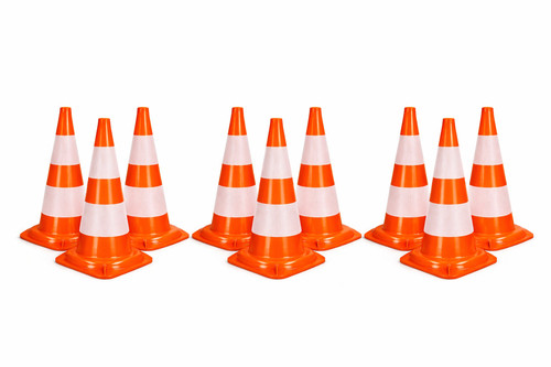 9er set verkehrskegel 47cm - 9er,