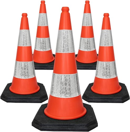 5er set verkehrskegel - set, pylonen